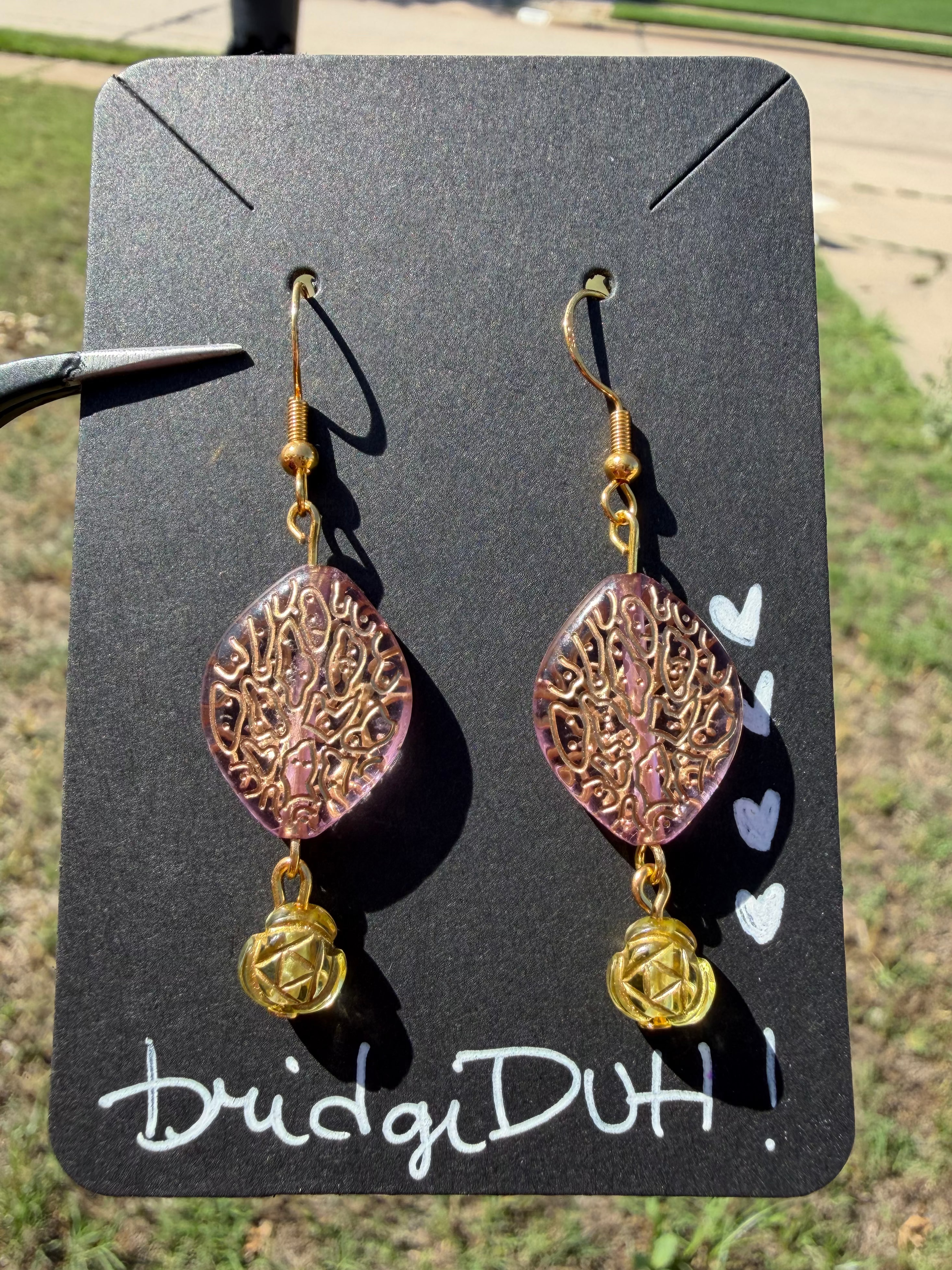 Bohemian dangle earrings